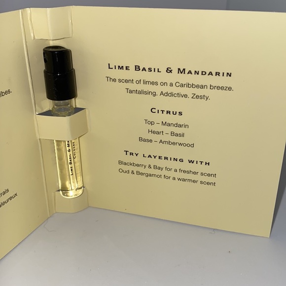 BNIB Jo Malone Lime Basil & Mandarin & English Pear & Freesia .05 each - Picture 5 of 9